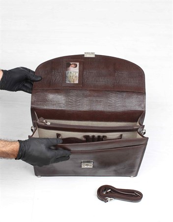 Aka Genuine Leather briefcase Bag 297 11