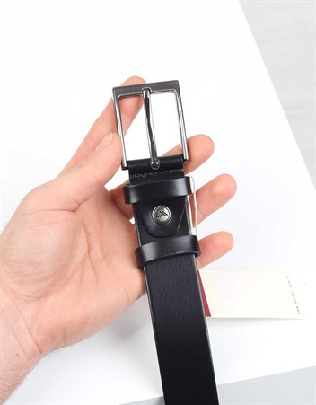 Siyah Spor Deri Kemeri s0301