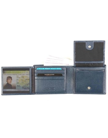 Aka Deri Lacivert Erkek Cüzdanı 550 -17