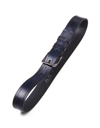 Lacivert Spor Deri Kemer s187