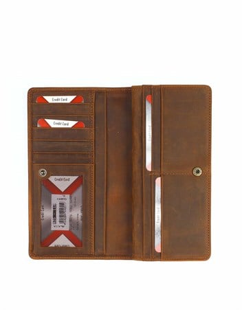 Aka Genuine Leather Hand Wallet 825 -110