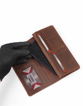 Aka Genuine Leather Hand Wallet 825 -110