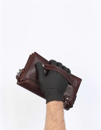 Aka Deri Kahverengi El Çantası 309 61