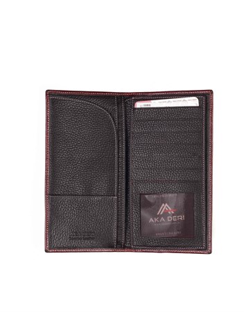 Aka Genuine Leather Hand Wallet 800 61