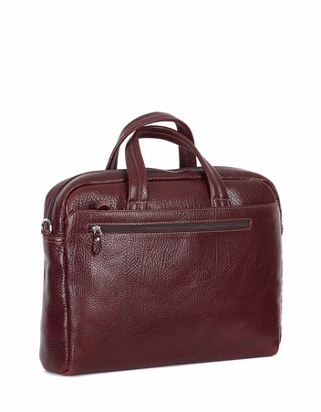 Aka Deri Kahverengi Laptop Evrak Çantası 242 61