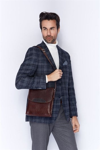 Genuine Leather Shoulder Bag 373 61