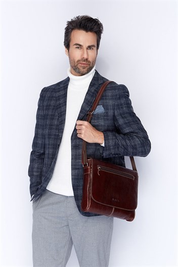 Genuine Leather Shoulder Bag 398 61