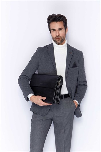 Aka Genuine Leather briefcase Bag 256 60