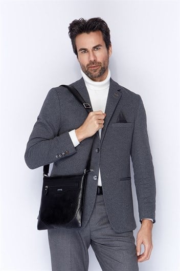 Genuine Leather Shoulder Bag 315 60