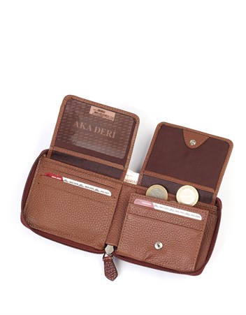 Aka Deri Erkek Cüzdanı 818 -63