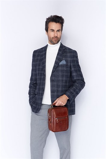 Aka Deri Taba El ve Omuz Çantası 305 63