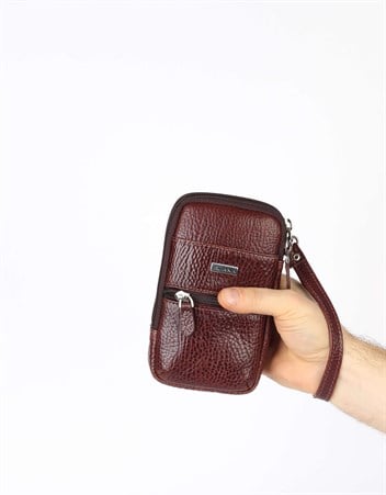 Aka Deri Taba El ve Omuz Çantası 345 63