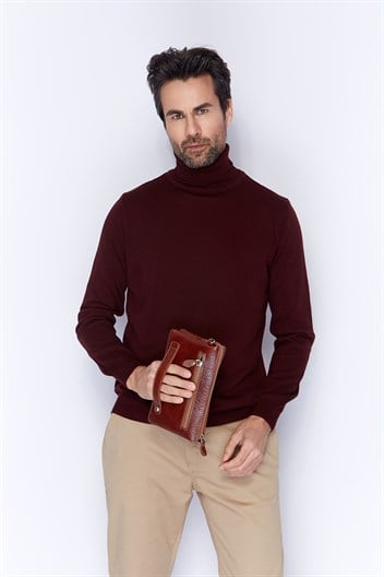 Aka Deri Taba El ve Omuz Çantası 364 63