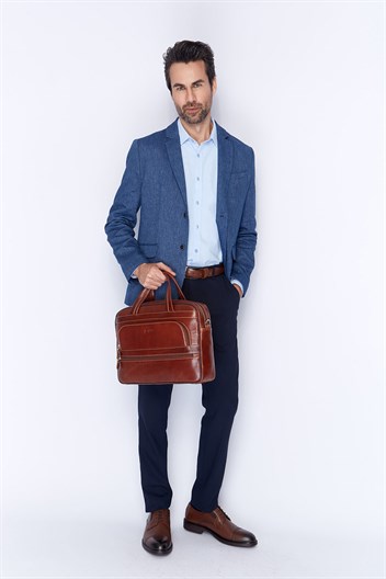 Aka Deri Taba Laptop Evrak Çantası 251 63