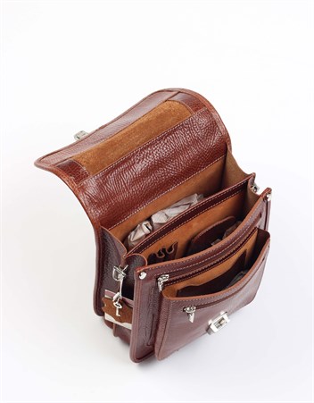 Aka Deri Taba El ve Omuz Çantası 204 63