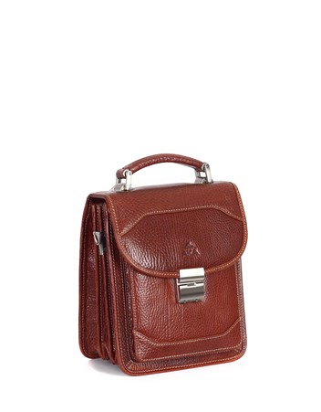 Aka Deri Bordo Portföy Çantası 300 63