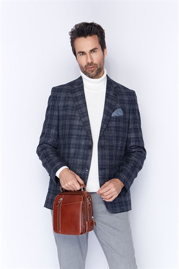 Parlak Taba - Deri Portföy Çantası 348