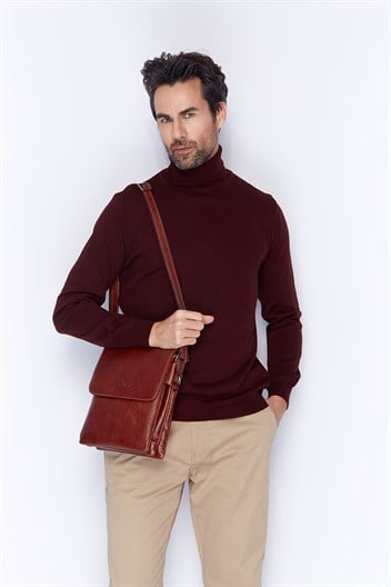 Genuine Leather Shoulder Bag 360 63