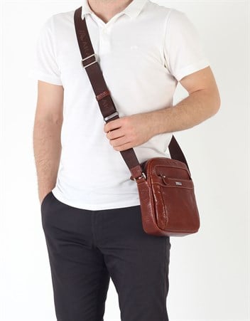 Genuine Leather Shoulder Bag 379 63