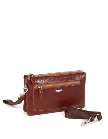 Aka Deri Taba El ve Omuz Çantası 364 63