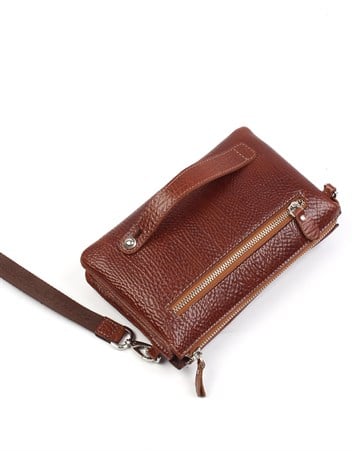 Aka Deri Taba El ve Omuz Çantası 364 63