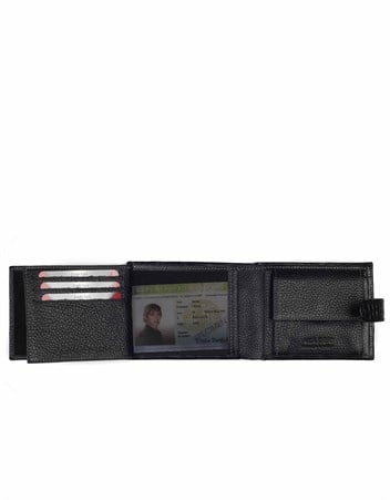 Aka Genuine Leather Mens Wallet 645 -2