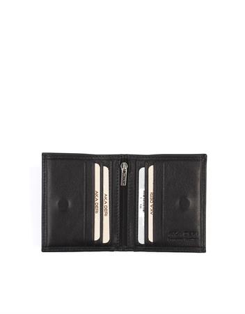 Siyah Aka Deri Erkek Cüzdanı 551 12