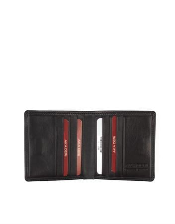 Siyah Aka Deri Erkek Cüzdanı 552 1