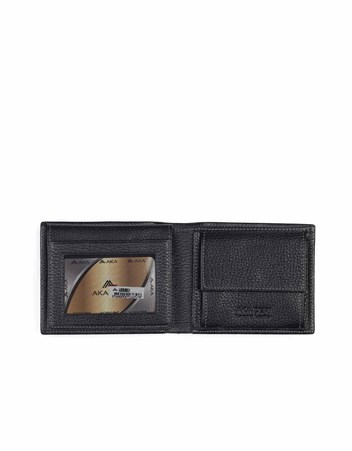 Aka Deri Siyah Erkek Cüzdanı 517 -2