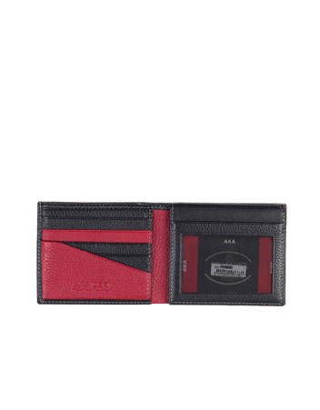 Aka Genuine Leather Mens Wallet 506 -2/8
