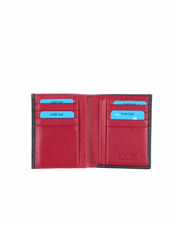 Aka Genuine Leather Mens Wallet 508 -2/8