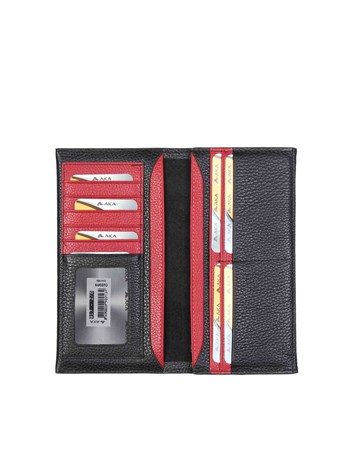 Aka Genuine Leather Hand Wallet 817 -2/8
