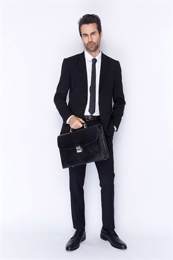 Aka Genuine Leather briefcase Bag 255 10