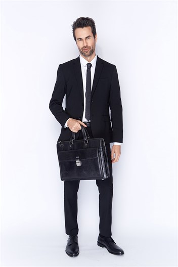 Aka Genuine Leather briefcase Bag 240 10