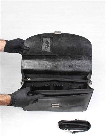 Aka Genuine Leather briefcase Bag 297 10