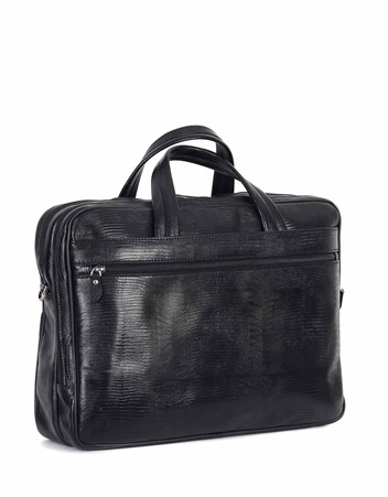 Aka Deri Siyah Laptop Evrak Çantası 245 10