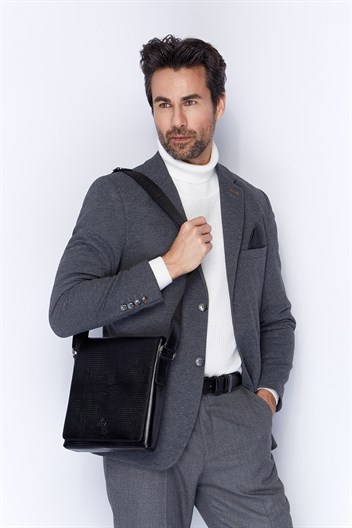 Genuine Leather Shoulder Bag 324 10