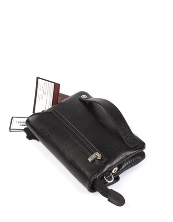 Aka Deri Siyah El ve Omuz Çantası 337 10