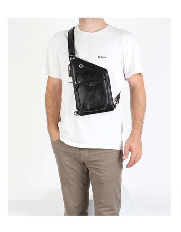 Genuine Leather Crossbody Bag 118 10