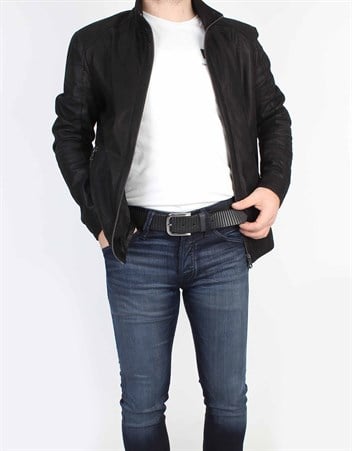 Siyah Spor Deri Kemer sk0015