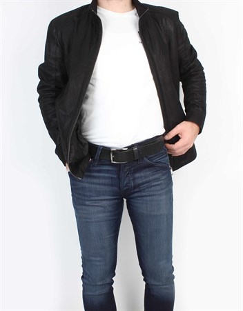 Siyah Spor Deri Kemer s217