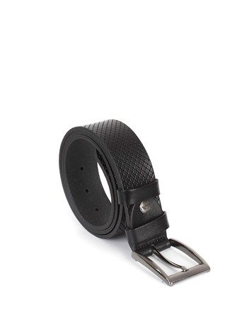 Siyah Spor Deri Kemer s163