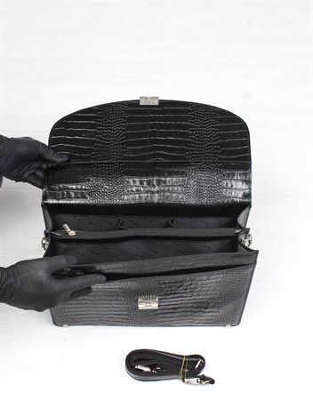 Aka Genuine Leather briefcase Bag 297 12