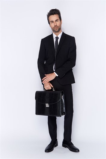 Aka Genuine Leather briefcase Bag 297 12