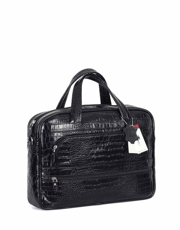 Aka Deri Siyah Laptop Evrak Çantası 251 12