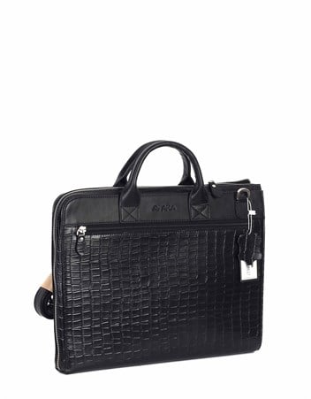 Aka Genuine Leather briefcase Bag 241 12