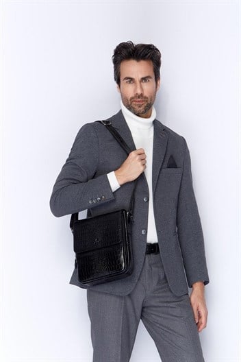 Genuine Leather Shoulder Bag 303 12