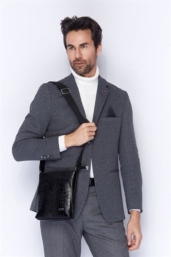 Genuine Leather Shoulder Bag 316 12