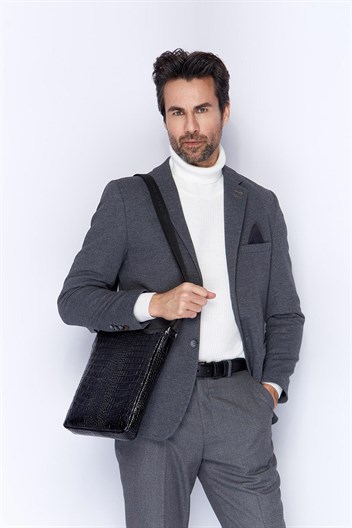 Genuine Leather Shoulder Bag 343 12