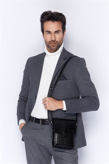 Genuine Leather Shoulder Bag 321 12